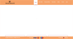 Desktop Screenshot of maharaniclapham.co.uk